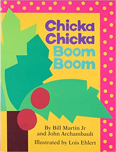 Picture of the children's board book chicka chicka boom boom