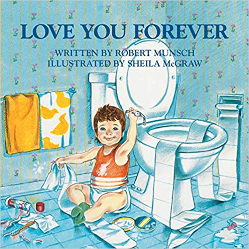 love you forever, children's book cover