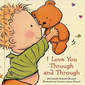 i love you through and through, children's book cover