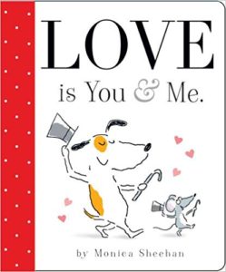 love is you and me, children's book cover