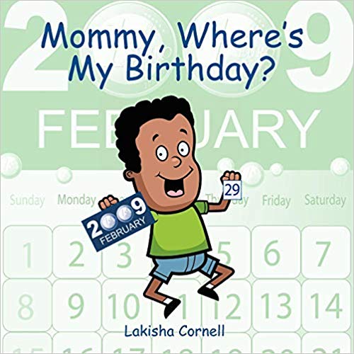 mommy, where's my birthday leap year children's book