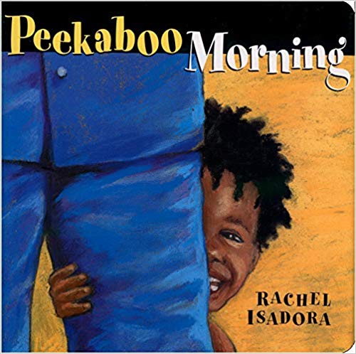 peekaboo morning children board book cover