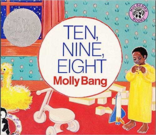 ten, nine, eight. Children's board book cover