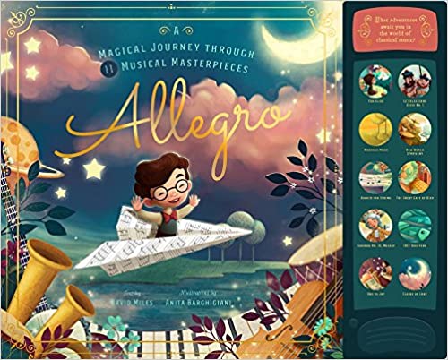 allegro musical book for toddlers and small children