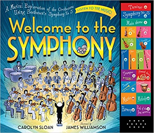 welcome to the symphony musical book for toddlers