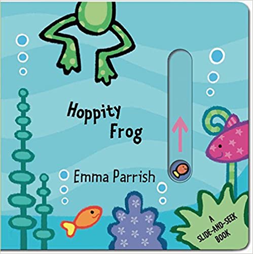 hoppity-frog-board-book the best children's book for one-year-olds