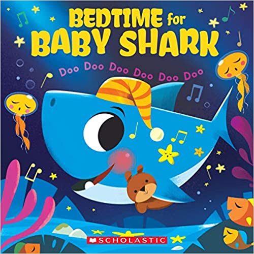 bedtime for baby shark under the sea board book