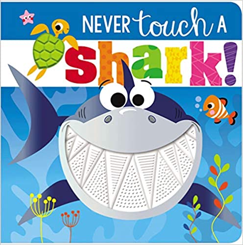 never touch a shark board book under the sea