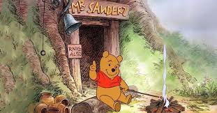winnie the pooh mr sanders sign