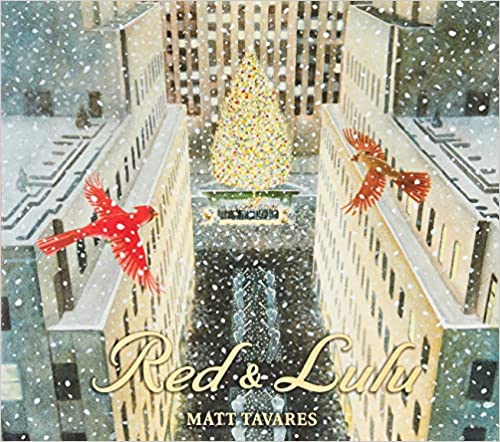 red and lulu children's christmas book