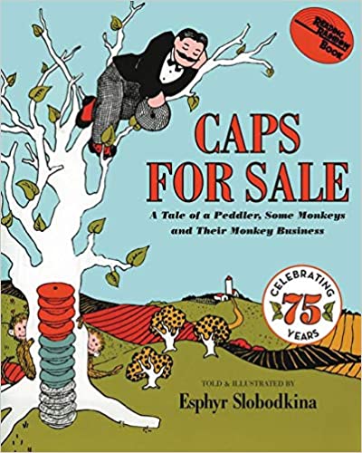 caps for sale, children's books about hats