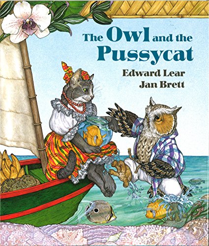 the owl and the pussycat illustrations by jan brett