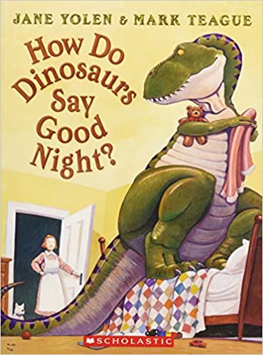 how do dinosaurs say goodnight book