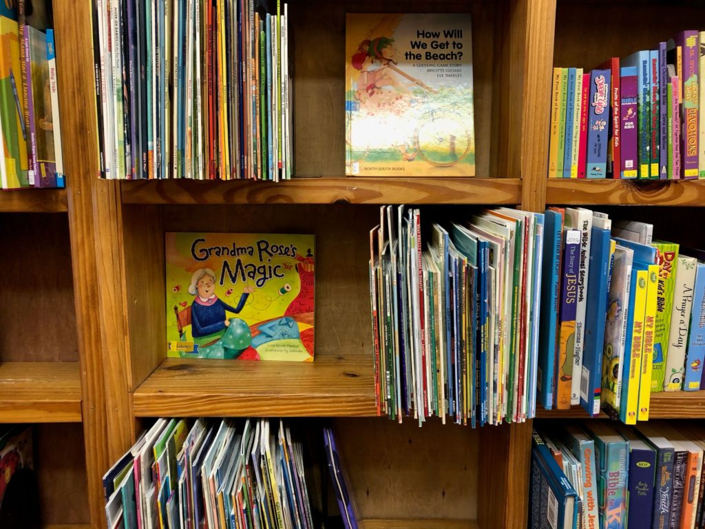 goodwill children's bookshelf