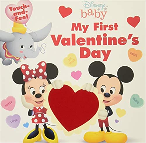 disney baby my first valentine's day, valentine's day book for babies