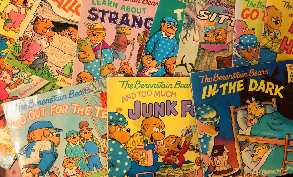 set of berenstain bear children's books