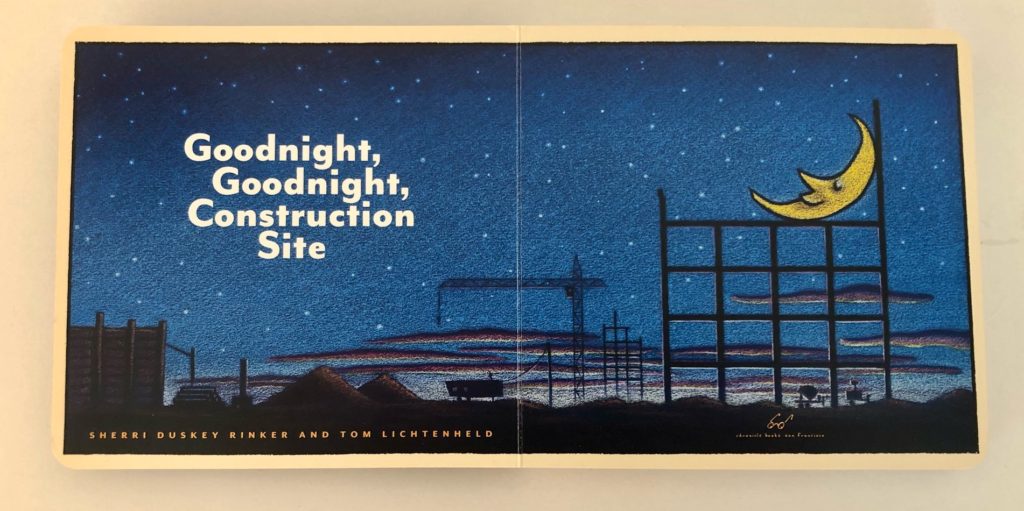 goodnight goodnight construction site children's book