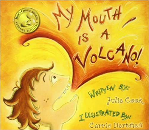 my mouth is a volcano children's book