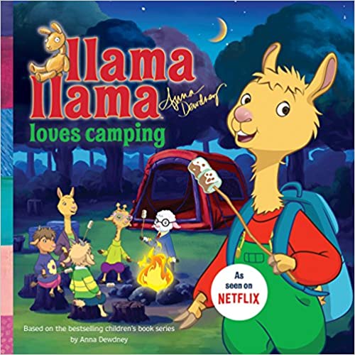 llama llama loves camping children's book