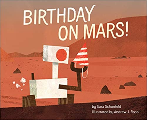 birthday on mars! children's space book